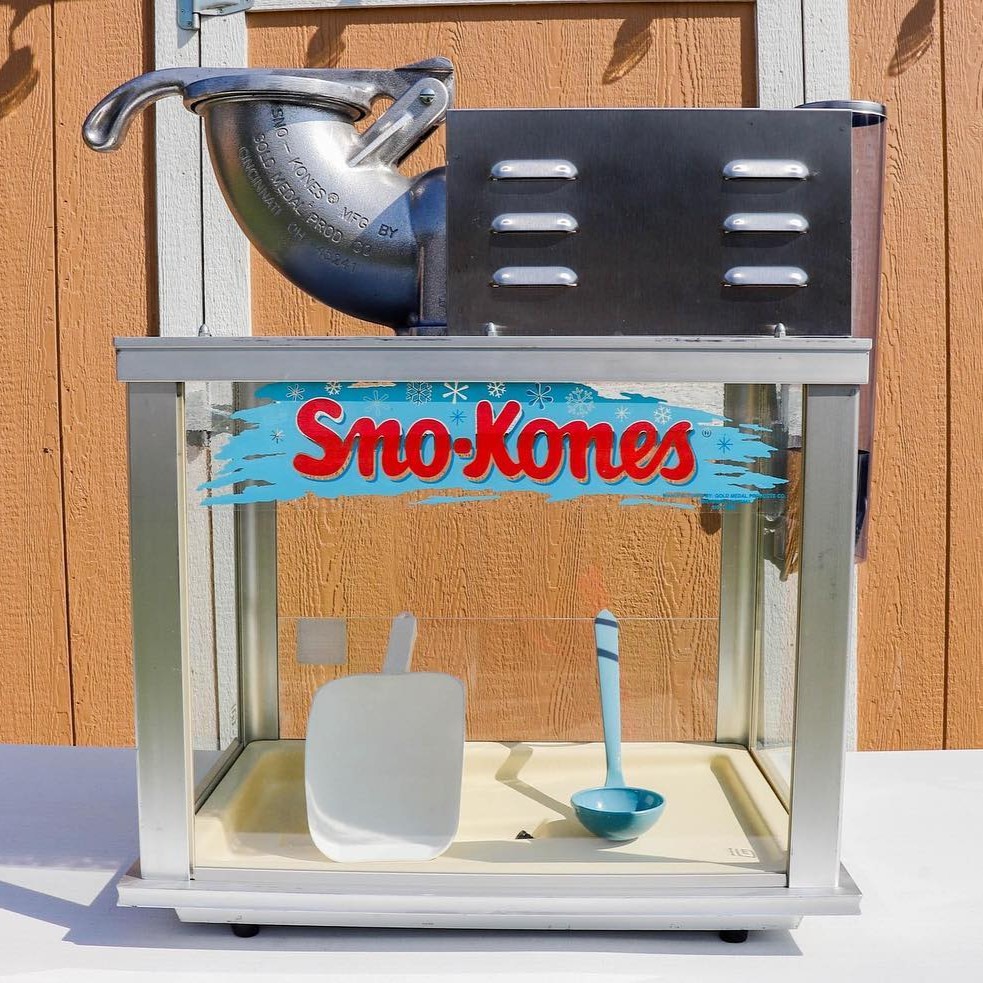 snow cone machine rentals