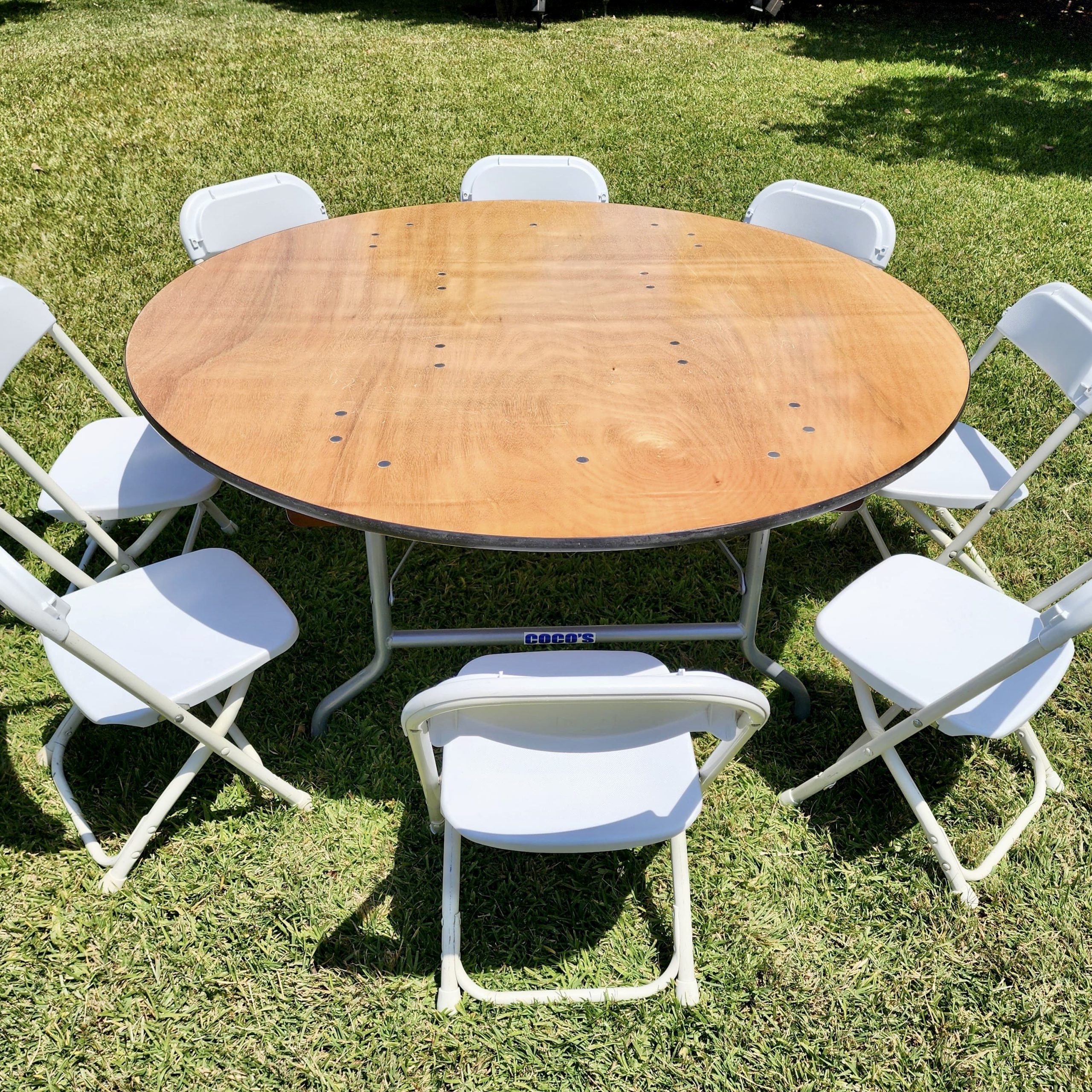 Kids Round Folding Table