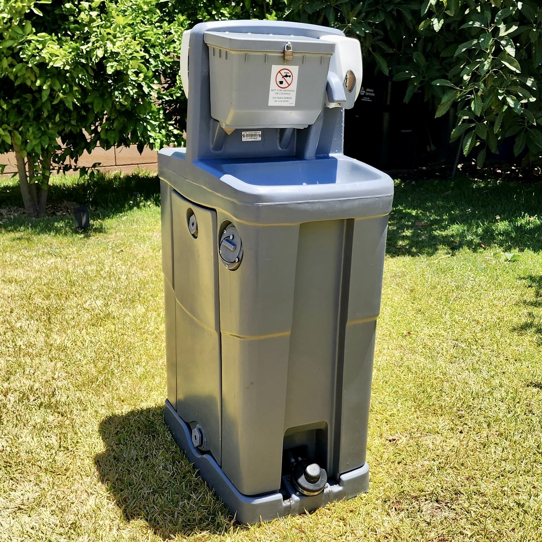 Portable Hand Washing Station Front